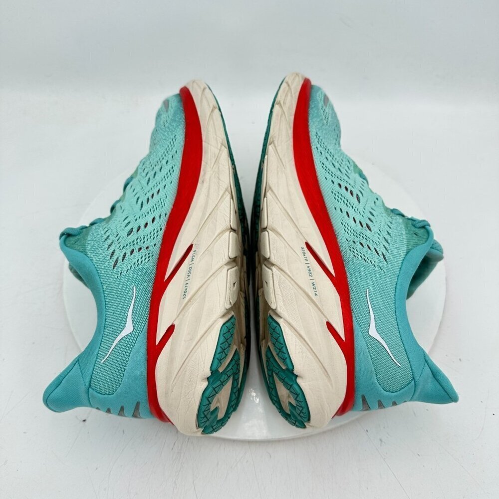 Hoka One One Clifton 8 Women Size 10B 1119394-AEBL Aquarelle Eggshell Blue Mesh - Picture 6 of 11